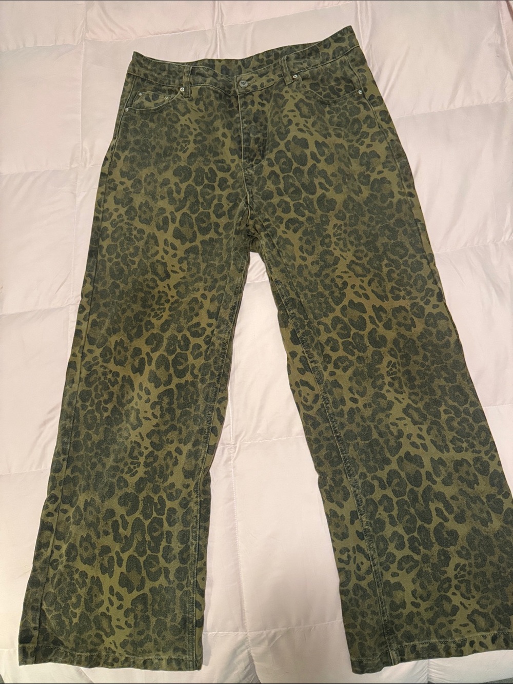 Aelfric Eden Leopard Wide Leg Pants